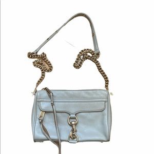 Rebecca minkoff mini max crossbody bag Tan